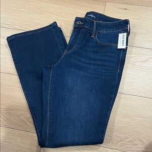 Old Navy Women's Dark Blue bootcut Jeans size 4 Petite